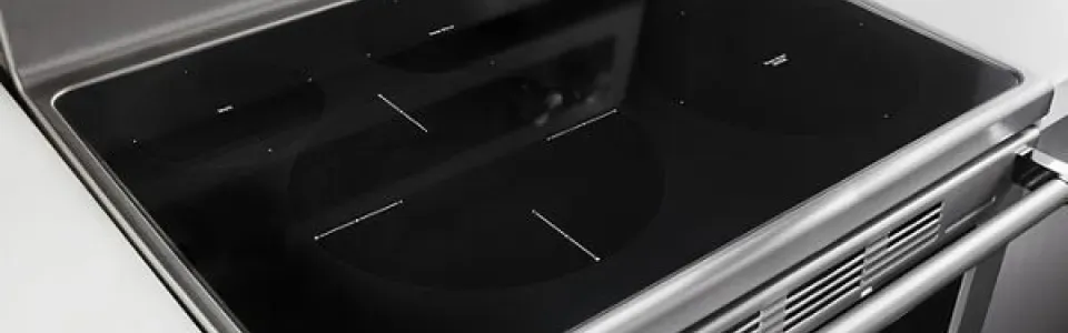 photo of an electric stove